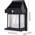 Solar Interaction Outdoor LED Wall Lamp DP-102