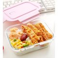 Portable 2 Glass Lunch Box with Insulated Cooler Bag KHB3