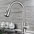 304 Kitchen Pull-out Faucet Retractable Rotating Faucet RF-29