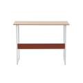 1m Multi-Purpose Wooden Desk Study Table With Metal Legs HZ-12 Light Brown