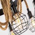 6 Vintage Ceiling Rope Hanging Pendant Light Without  Bulb FS CD33