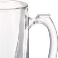 2Pcs Of 370ml Transparent Glass Beer Glass With Handle ZB110