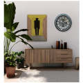 40.5cm Modern Wall Clock for Living Room Decor -6701B