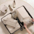 6-in-1 Packing Cubes Travel Luggage Organizers Bag For Suitcase RH2203 BEIGE