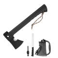 Outdoor Snake Eye Tactical Camping Hand Axe With Knife And Whistle JG-93