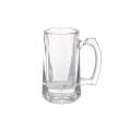 2Pcs Of 370ml Transparent Glass Beer Glass With Handle ZB110