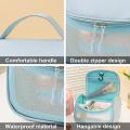 Portable Waterproof Cosmetic Travel Bag With Hanging Hook RE-10 BLUE