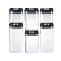 6Pcs Of BPA-Free Plastic Leak-Proof Kitchen Food Storage Containers IE-6