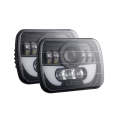 2Pcs 7" Offroad Wrangler LED Car Headlight