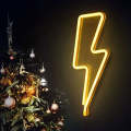 Lightning Bolt Decorative Light Sign BLUE  FA-A9