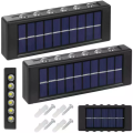 2 Piece Of Portable Solar Powered Up and Down Outdoor 12LED Light FA-12