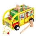 Wooden Whack-A-Mouse Kids Bus Animal Toy Game F47-72-24