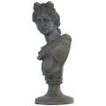 36cm Poly Stone Apollo Bust Decorative Ornament NAJ68U1