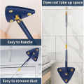 Rotating Triangular Cleaning Mop F70-93-6 Blue