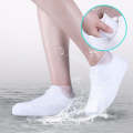 Reusable silicone Waterproof Shoe Cover -F18-8-502-White