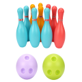 12 Pieces Bowling Set for Kids Durable Educational Toys Fun QJ-557-1
