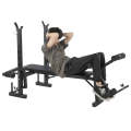7-In-1 Barbell Rack Weight Bench E8-6-5