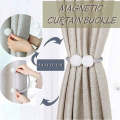 Magnetic Curtain Rope Tieback with Pearl C3-6-45 Coffee Brown