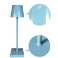 LED Cordless Rechargeable Touch Control Table Lamp AS-51059 BLUE