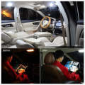 2-Piece 12V SMD hyper Car LED Interior Over Head Reading Head Light -39MM-3-5050