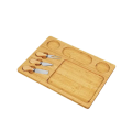 Bamboo Wood Carved Cheese Serving Board FD-31