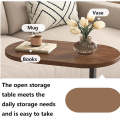 45 x 30 x 63cm Small Oval C-shaped Coffee End And Side Table RA-109