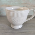 3-Piece Large Striped Ceramic Petite Cups