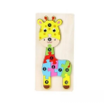 10 Piece 3D Deer Wooden Puzzle Set F47-72-1