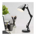 E27 60W Modern Flexible Long Swing Arm LED Desk Lamp PE-11 BLACK
