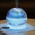 Crystal Night Light Projection Humidifier- AS-4 Gold