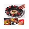 Adult 16 Shot Glass Roulette Drinking Game Set