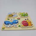 4-in-1 Wooden Pegged Insect Puzzle F41-71-25