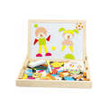 Multifunctional Girl Magnetic Puzzle Drawing Board Educational F47-72-14