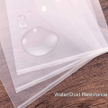 A4 Transparent White File Bag