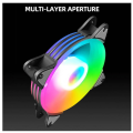 Vivid Rainbow Lighting Computer Case Fan  -ASC