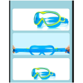 Clear PC Lens Swimming Goggles HY-190