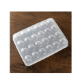 24-Grids Plastic Egg Storage Container Box