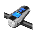 4 Lighting Modes Waterproof Speedometer Bike Front Headlight AB-ZX08