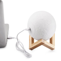 Rechargeable Touch Sensor Control LED 3D moon lamp PB-17