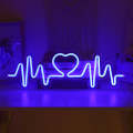 Heartbeat Neon LED Sign Light C-8