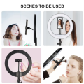 12" Dimmable LED Selfie Ring Light For Phone Video M33