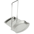 Stainless Steel Pan Pot Cover Lid Rack Stand Spoon Holder ID-48