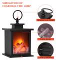 Portable LED Realistic Flame Effect Lantern With Hanging Hook JA-35