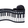 Soft Keyboard Piano With 49 Keys Q-GQ001 BLACK