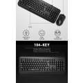 Wireless Keyboard Mouse Combo Q-T43