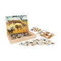 Educational Magnetic Puzzle Animals Book With Double Board KQ-18