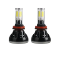 2Pcs F5-H7 60W Super Bright Car Led Headlight Bulbs