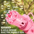 Automatic 8 Holes Gatling Bubble Toy Gun AY-85