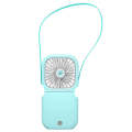 Mini Portable Handheld Folding Fan F12-8-392 BLUE