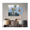 23cm Modern and Stylish Quartz Wall Clock for Living Room Decor HC-36